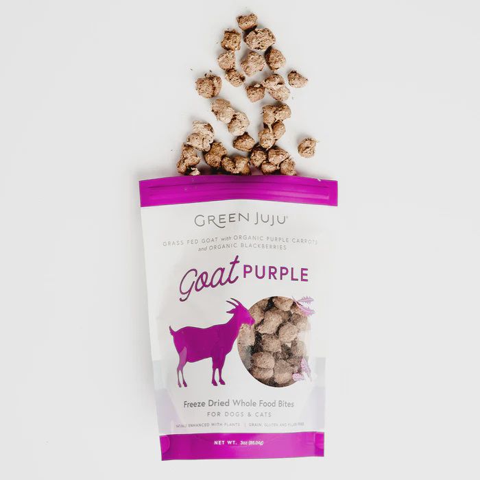 Green Juju Freeze Dried Whole Food Bites Goat 85g