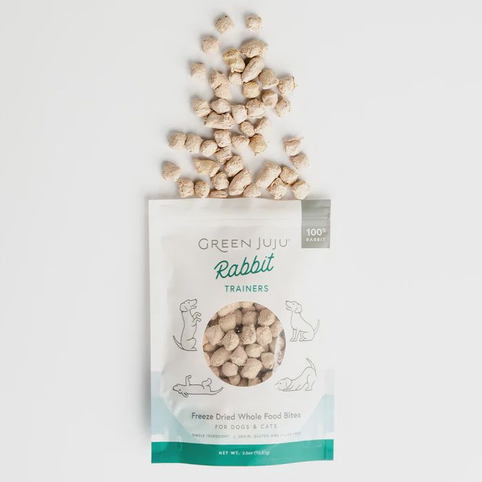 Green Juju Freeze Dried Trainers Rabbit 71g