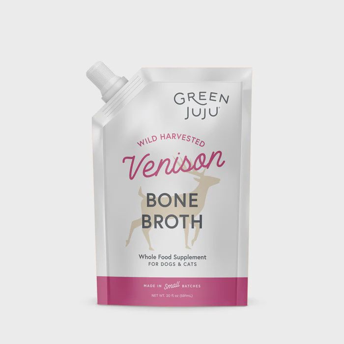 Green Juju Venison Bone Broth Individual