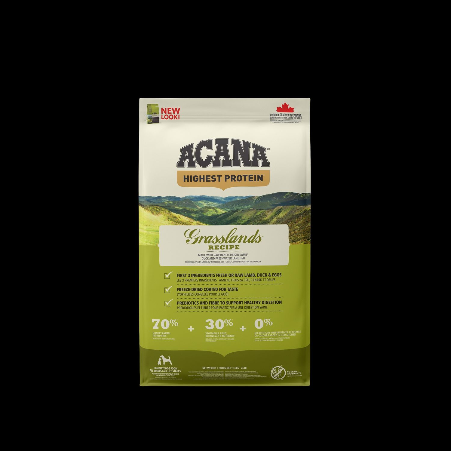 ACANA Highest Protein Grasslands - 11.4kg