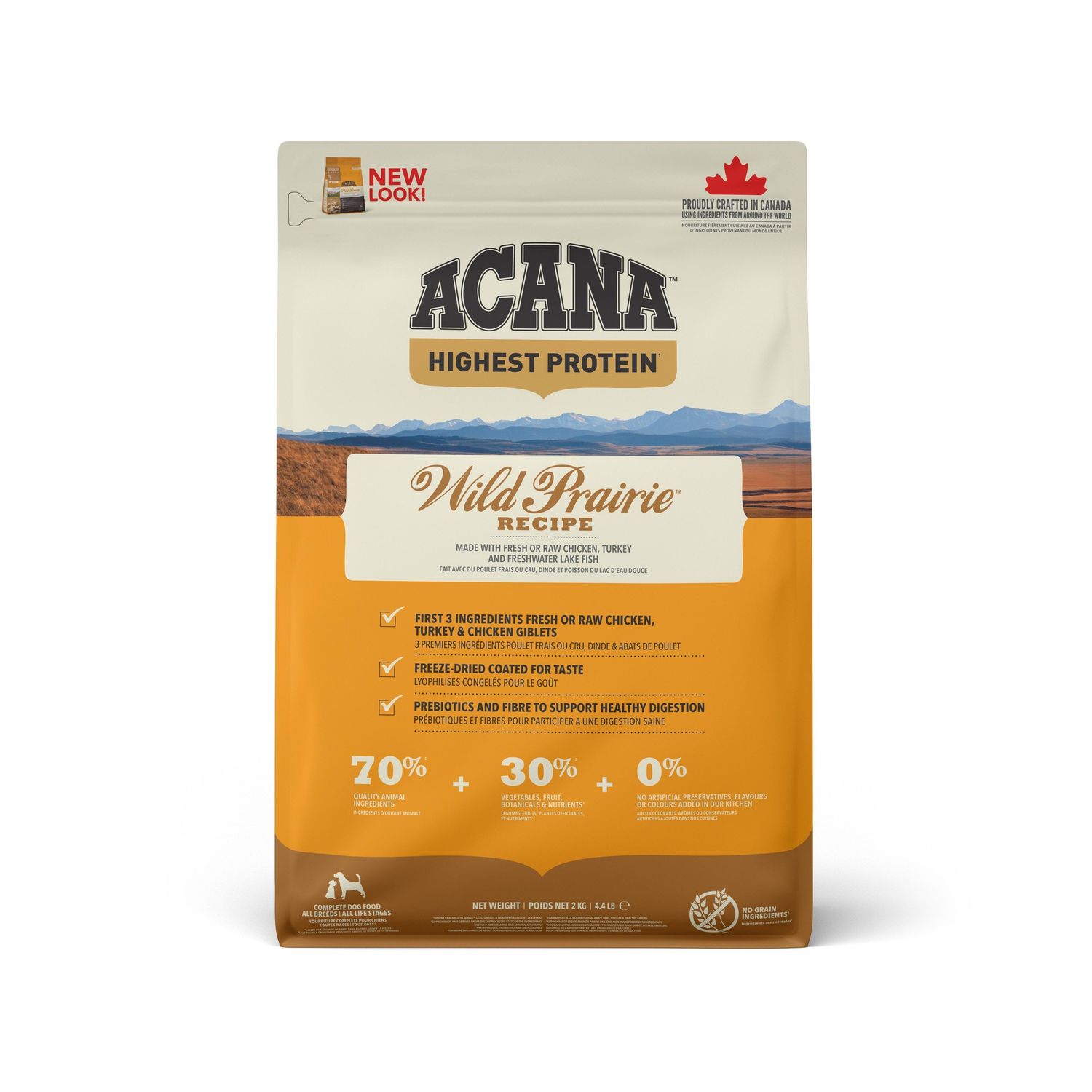 ACANA Highest Protein Wild Prairie Dog - 2kg