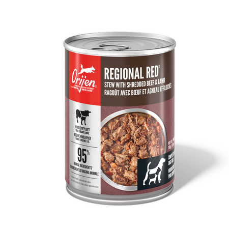 ORIJEN Regional Red Stew Wet Dog Food - 363g
