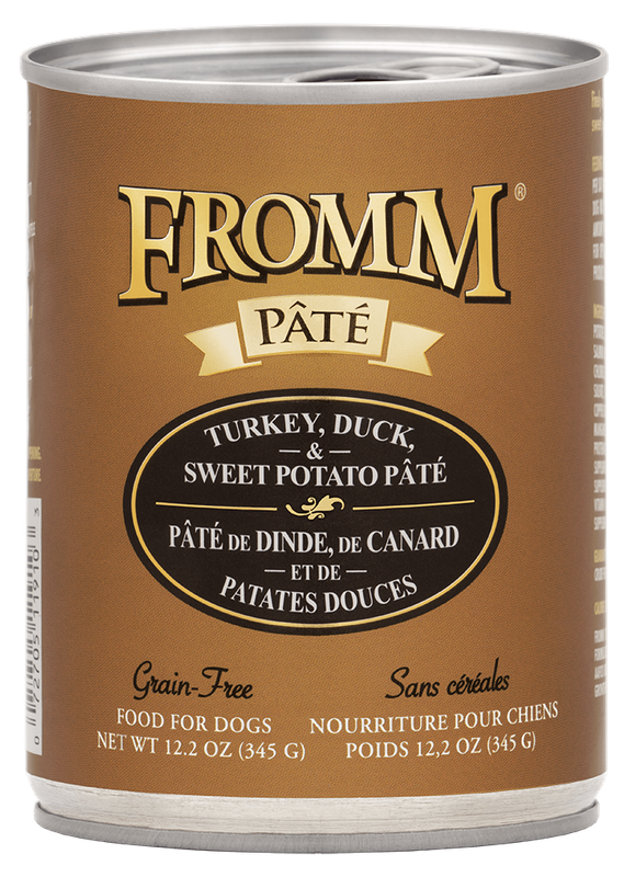 Fromm Turkey, Duck &amp; Sweet Potato Pâté Wet Dog Food
