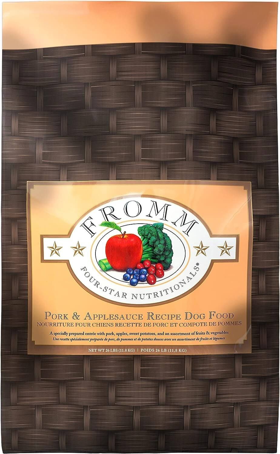 Fromm 4-Star w/ Grains Pork &amp; Applesauce 26lb