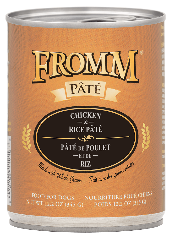 Fromm Chicken &amp; Rice Pâté Wet Dog Food