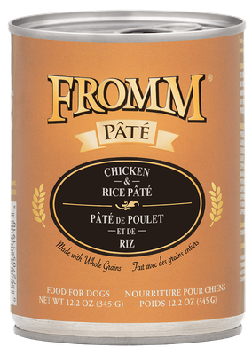 Fromm Chicken &amp; Rice Pâté Wet Dog Food