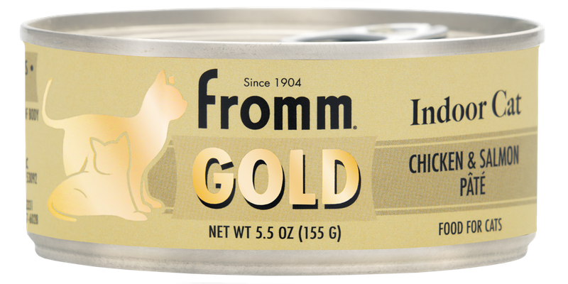 Fromm Gold Indoor Cat Chicken &amp; Salmon Pâté Wet Cat Food