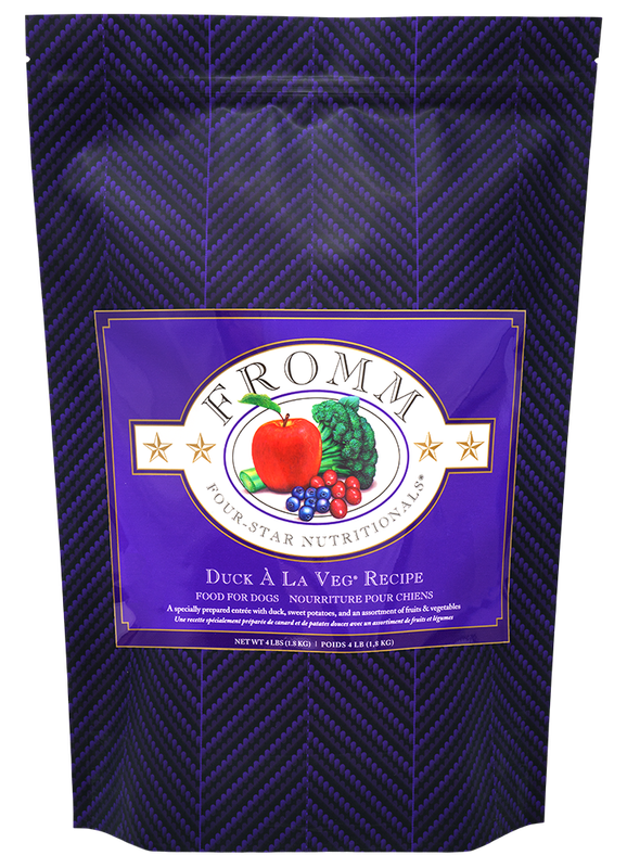 Fromm 4 Star w/ Grains Duck À La Veg Recipe 4lb