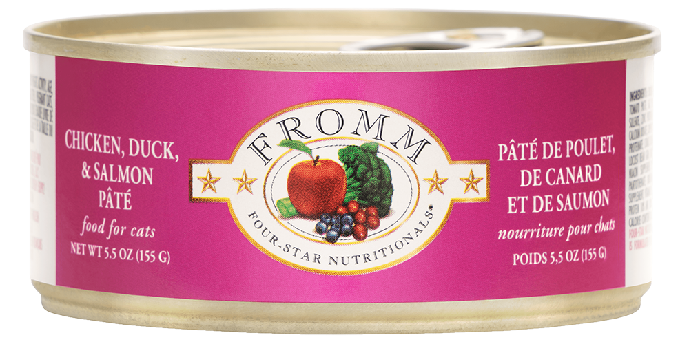 Fromm Chicken, Duck &amp; Salmon Pâté Wet Cat Food
