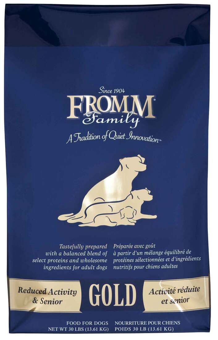 Fromm Gold w/ Grains Reduced Activity &amp; Senior 30lb