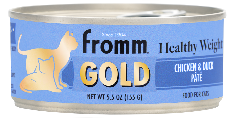Fromm Gold Healthy Weight Chicken &amp; Duck Pâté Wet Cat Food