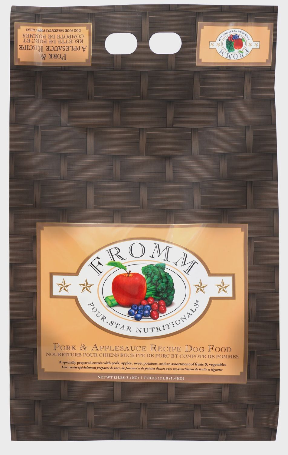 Fromm 4-Star w/ Grains Pork &amp; Applesauce 12lb