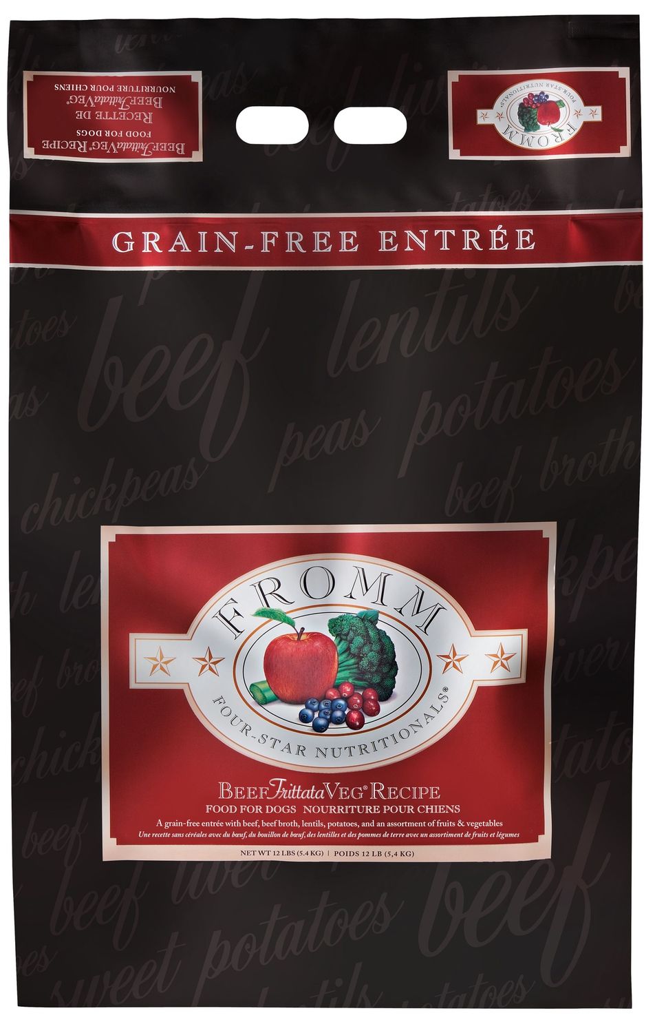 Fromm 4 Star Grain-Free Beef Frittata Veg Recipe 12lb