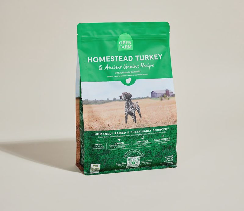 OPEN FARM Ancient Grains Homestead Turkey 4lb