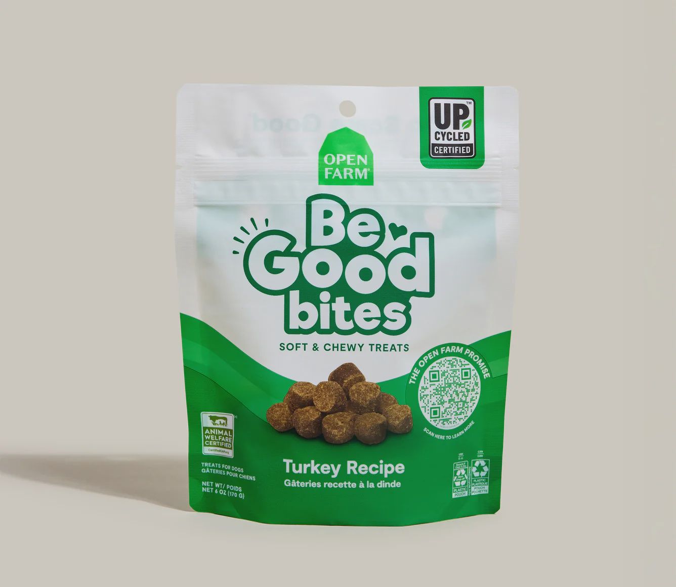 OPEN FARM Be Good Bites Turkey Recipe Treats 6oz