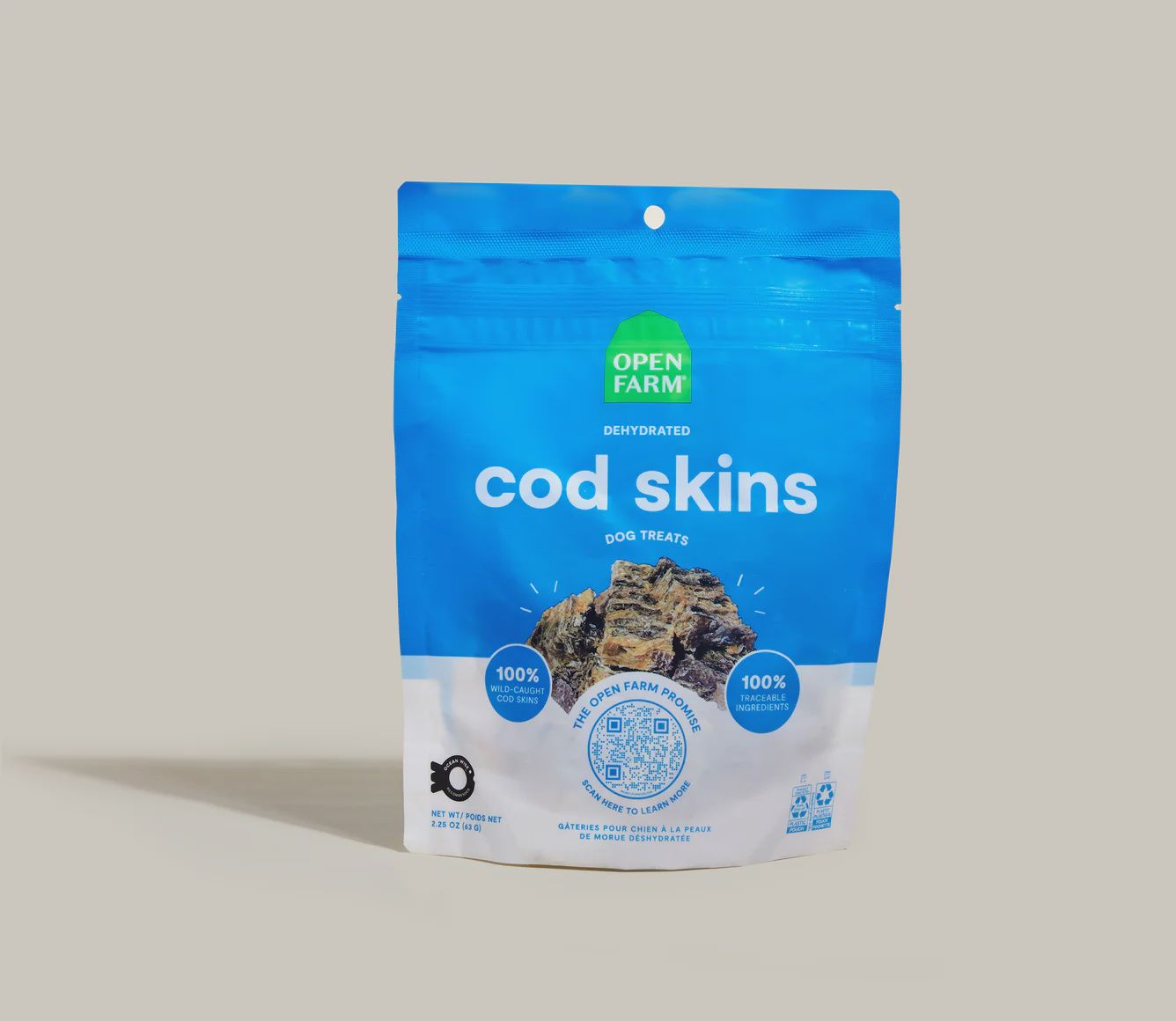 OPEN FARM Dehydrated Cod Skins