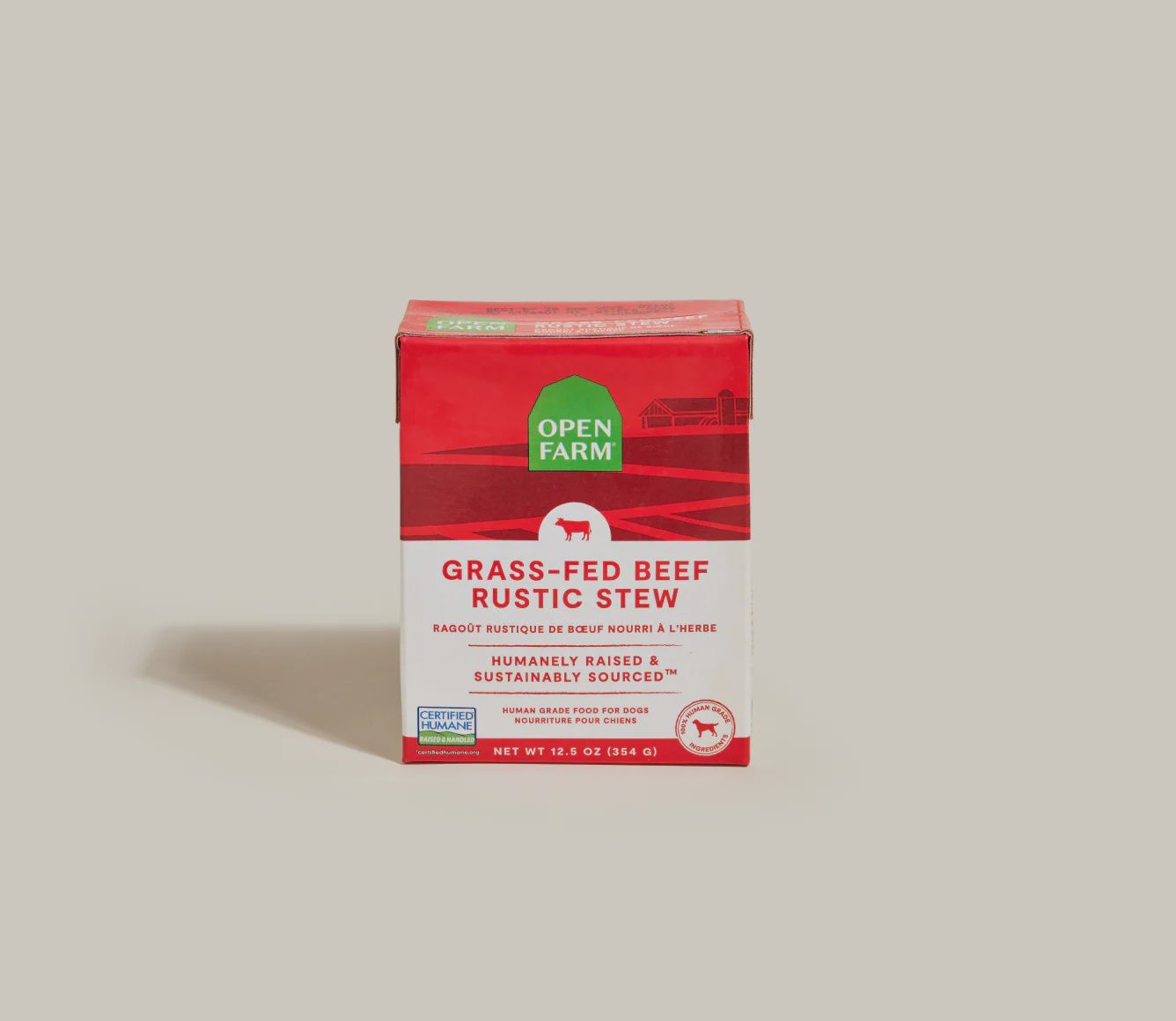 OPEN FARM Grass-Fed Beef Rustic Stew for Dogs