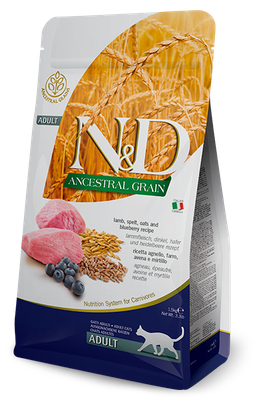 FARMINA Ancestral Grain Lamb &amp; Blueberry Cat 5kg