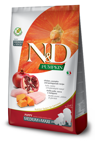 FARMINA Chicken Pomegranate Pumpkin Med/Maxi Puppy 2.5kg