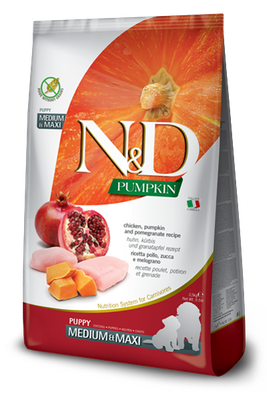 FARMINA Chicken Pomegranate Pumpkin Med/Maxi Puppy 2.5kg