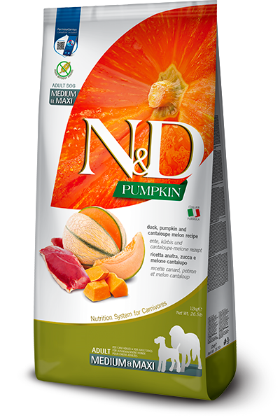 FARMINA Pumpkin Duck Cantaloupe Med/Maxi Dog 12kg