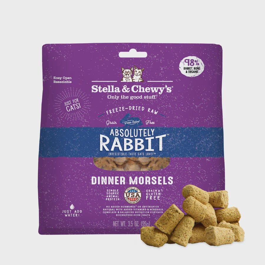 Stella &amp; Chewy&#39;s Absolute Rabbit Morsels 3.5oz