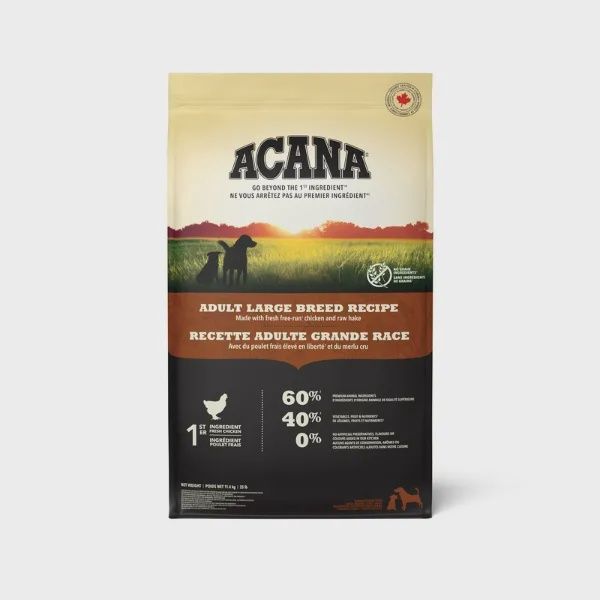 ACANA Dog Adult Large Breed Recipe - 11.4kg