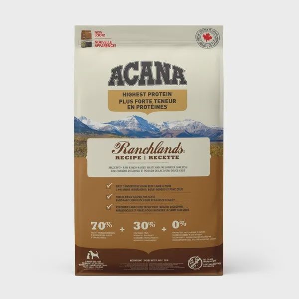 ACANA Highest Protein Ranchlands 11.4kg
