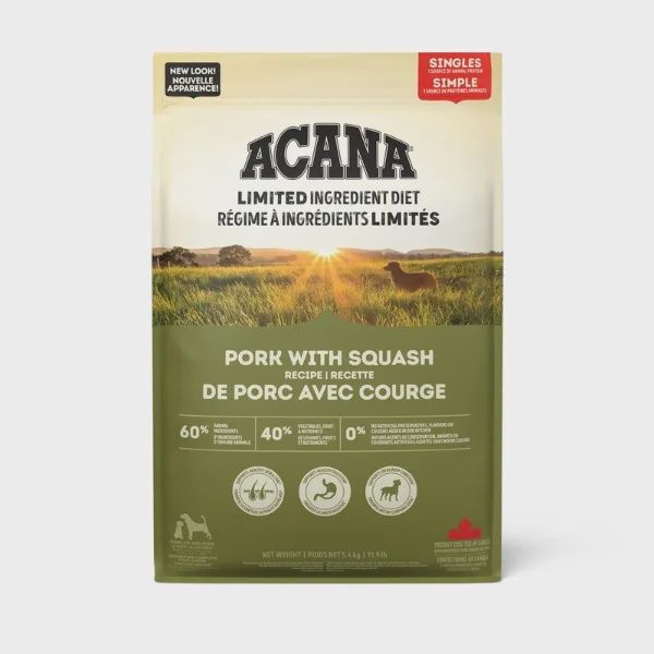 ACANA Pork with Squash Recipe Dog 1.8kg