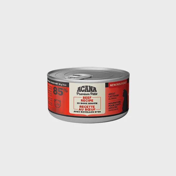 ACANA Beef Recipe in Bone Broth 155g can