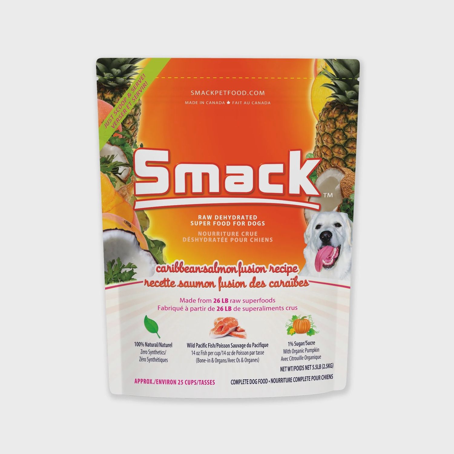 Smack Caribbean Salmon Fusion (Dog)
