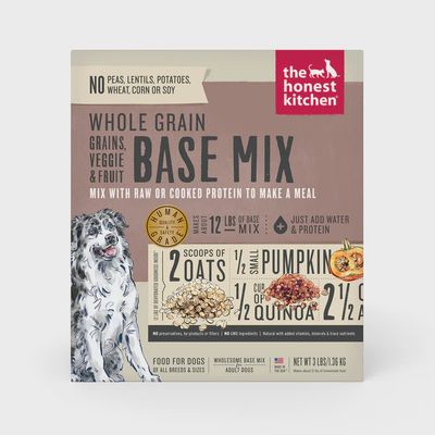The Honest Kitchen Whole Grain Veggie and Fruit Base Mix Dehydrated Dog Food 3 lb