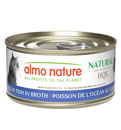 Almo Natural HSQ Natural Cat Ocean Fish in Broth 70g Individual