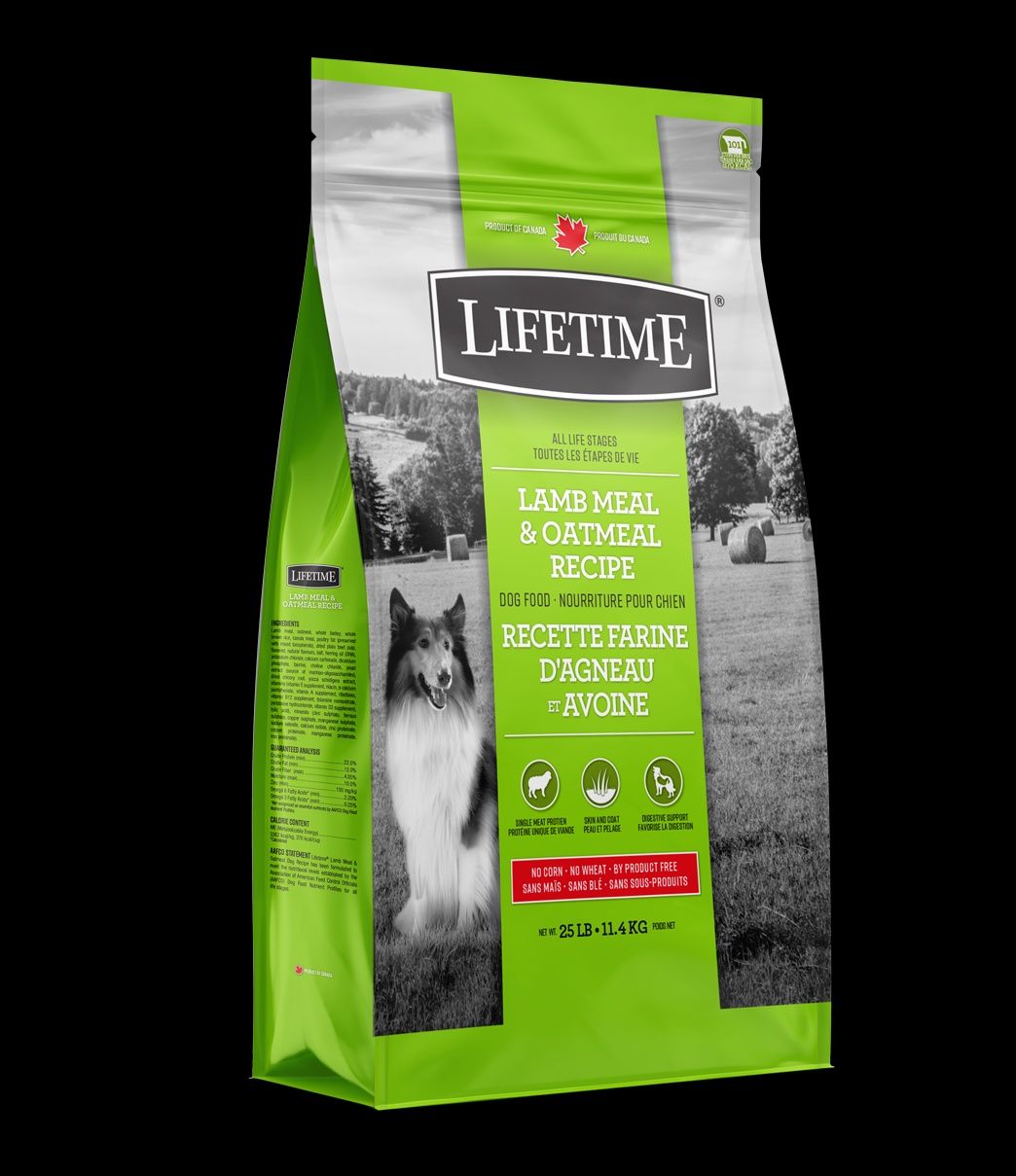 Lifetime All Stages Lamb &amp; Oatmeal Dog 11.4kg