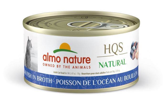 Almo Natural HSQ Natural Cat Ocean Fish in Broth 70g Individual