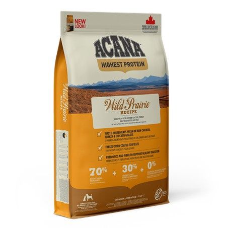ACANA Highest Protein Wild Prairie Recipe | Various Sizes, Size: 11.4kg