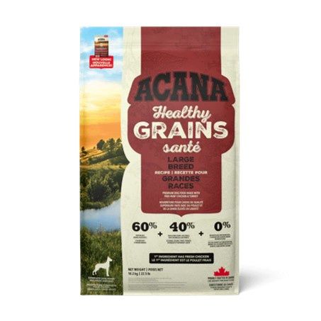 ACANA Healthy Grains Large Breed, Size: 10.2kg