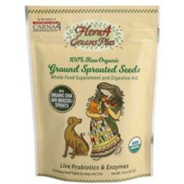Flora4 Greens Plus Organic Sprouted Seeds Supplement 510g