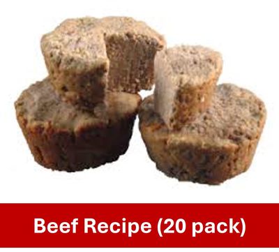 Canine Life Muffins - 20 Pack - Beef - Gluten Free