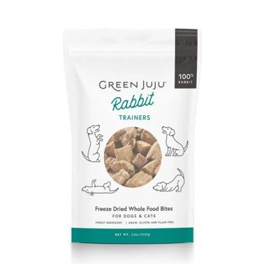Green Juju Freeze Dried Trainers Rabbit 71g
