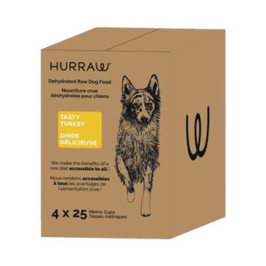 Hurraw Tasty Turkey Dehydrated Raw Food, Size: 10kg Case