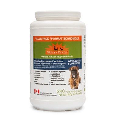 Wellytails Digestive Enzymes &amp; Probiotic Rx Dog 454g