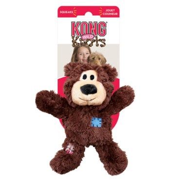 Kong Wild Knots Bear - Jumbo XL, Style: Dark Brown