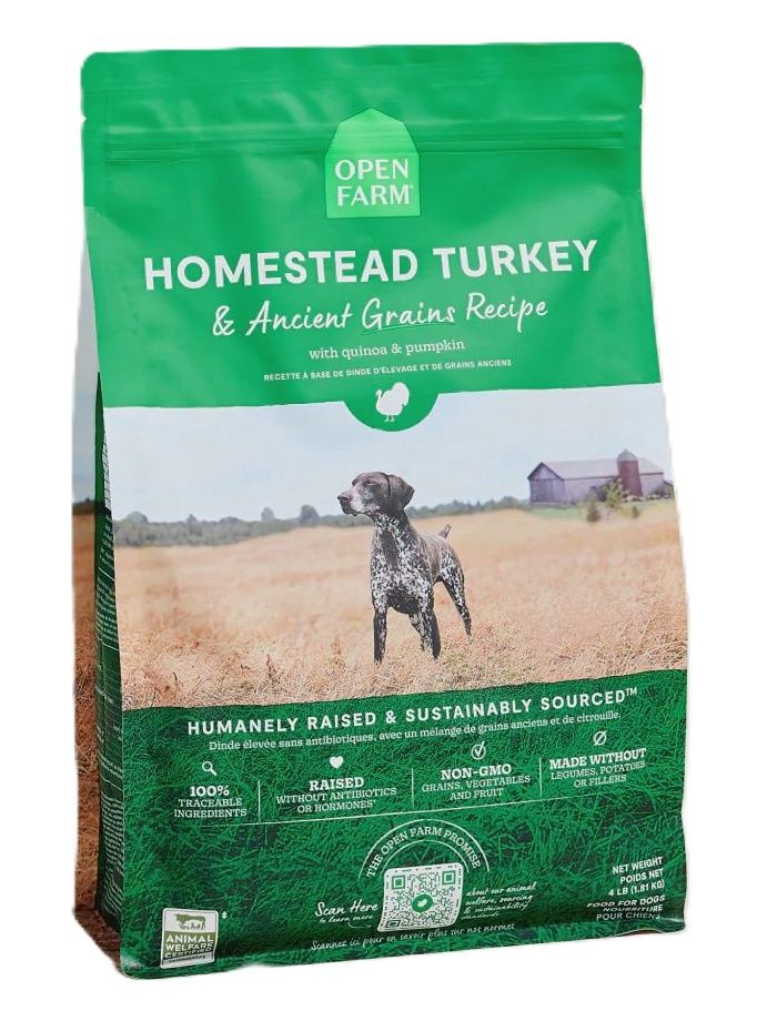 OPEN FARM Ancient Grains Homestead Turkey 4lb