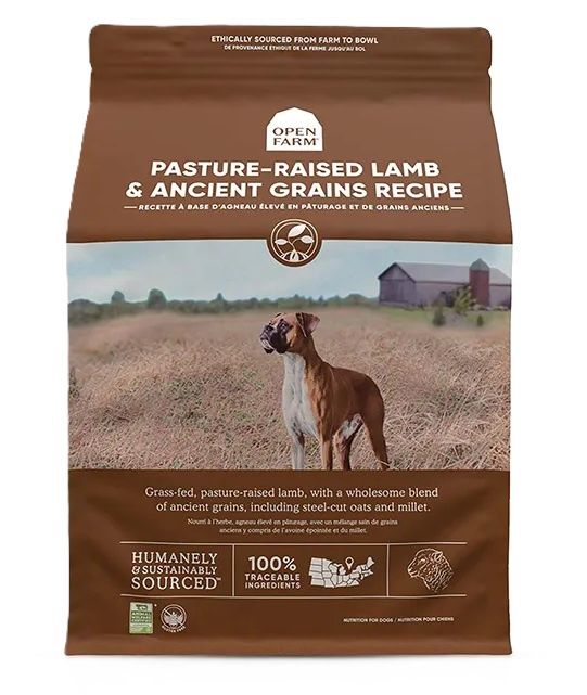 OPEN FARM Ancient Grains Pasture Raised Lamb 22lb