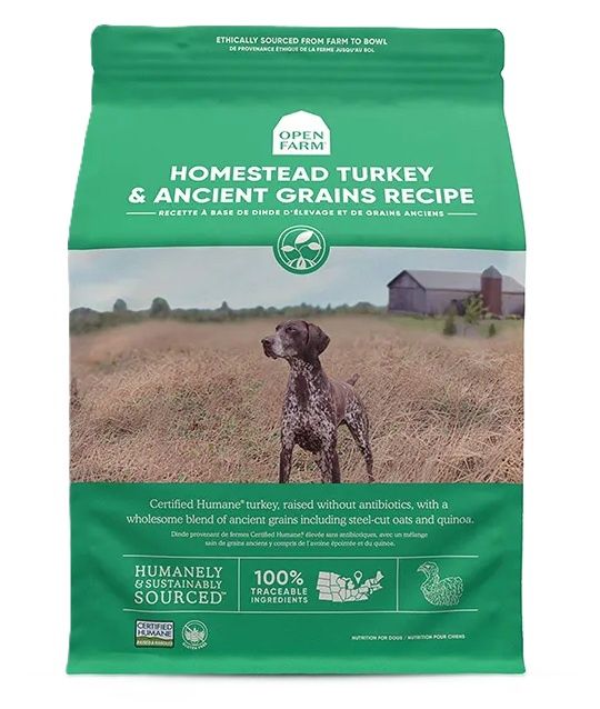 OPEN FARM Ancient Grains Homestead Turkey 22lb