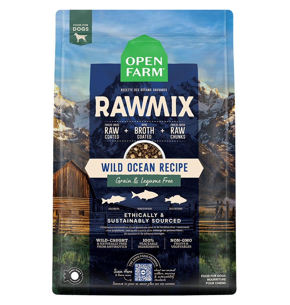 OPEN FARM RawMix Grain Free Wild Caught Recipe 20lb
