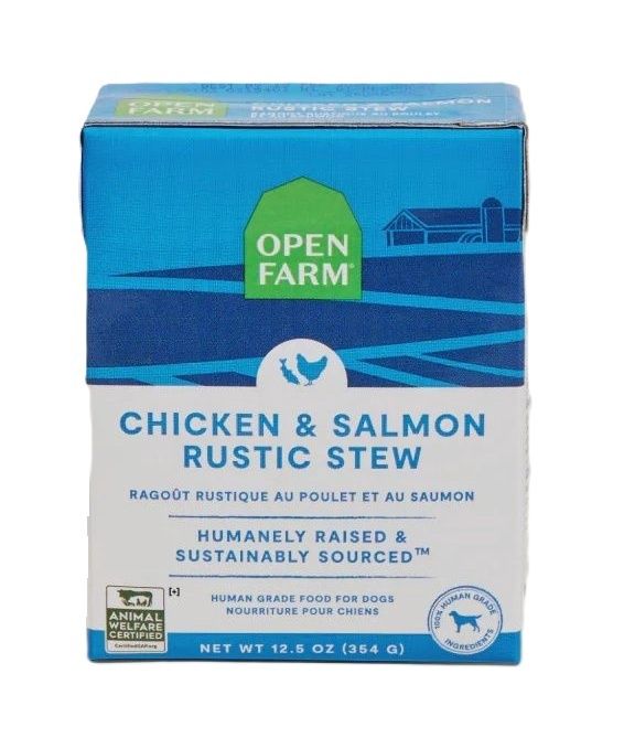 OPEN FARM Chicken &amp; Salmon Rustic Stew for Dogs