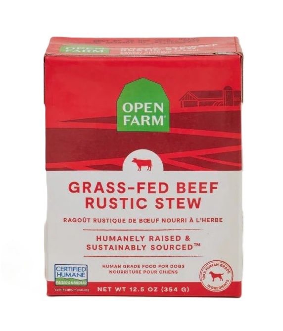 OPEN FARM Grass-Fed Beef Rustic Stew for Dogs