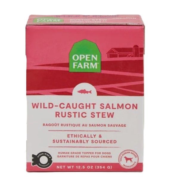 OPEN FARM Wild Caught Salmon Rustic Stew for Dogs